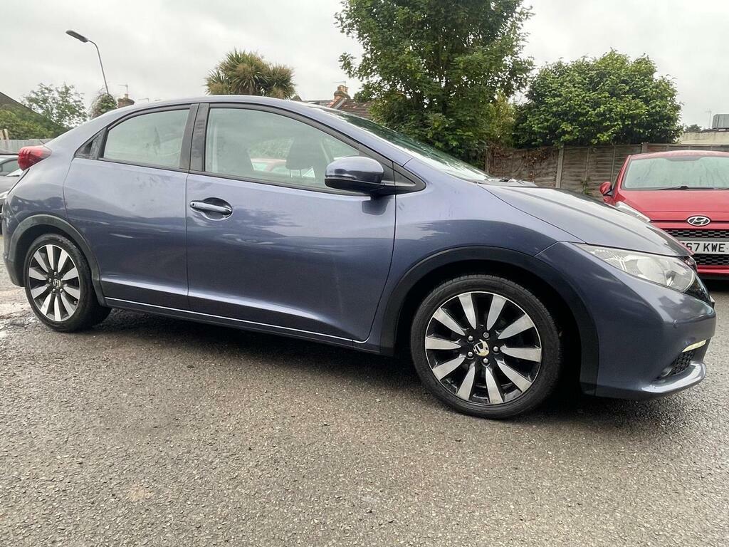 Honda Civic 1.8 I-vtec Se Plus Euro 5 Blue #5