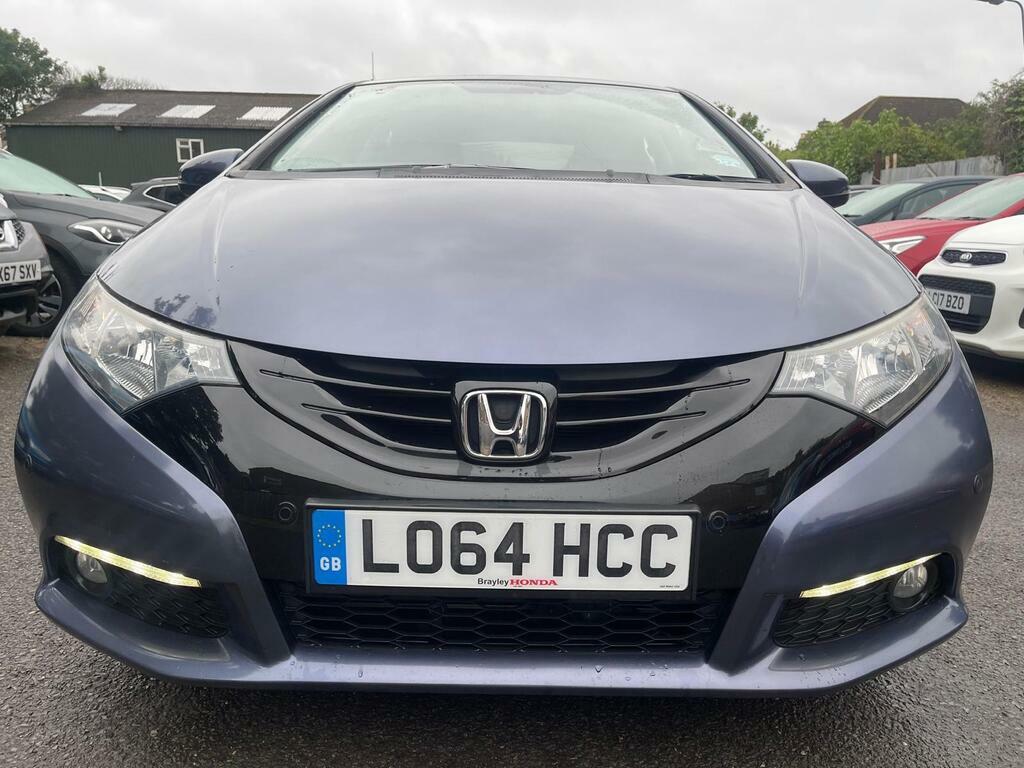Honda Civic 1.8 I-vtec Se Plus Euro 5 Blue #4