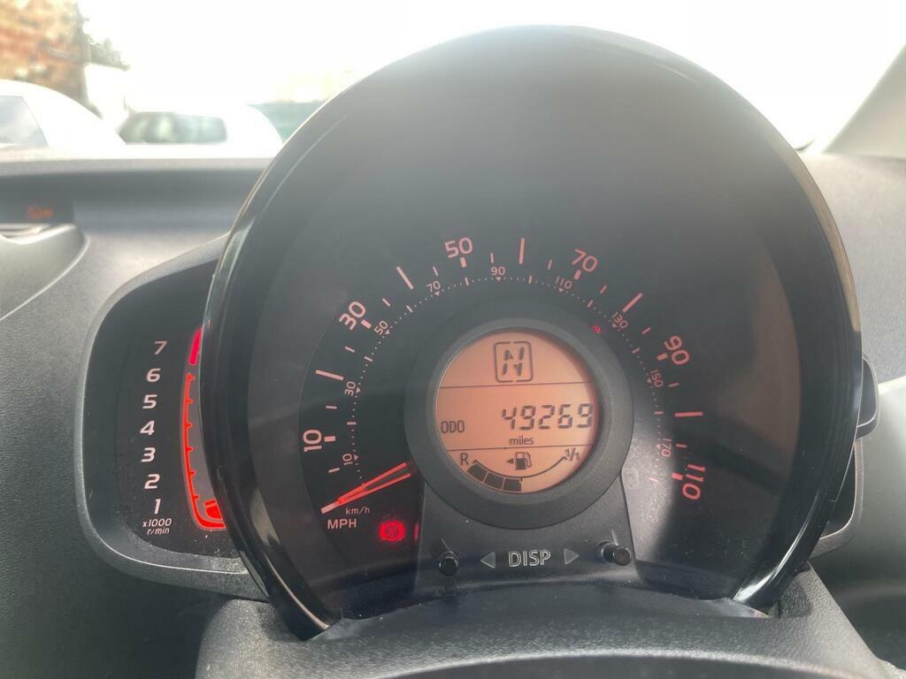 Toyota Aygo Hatchback Red #14