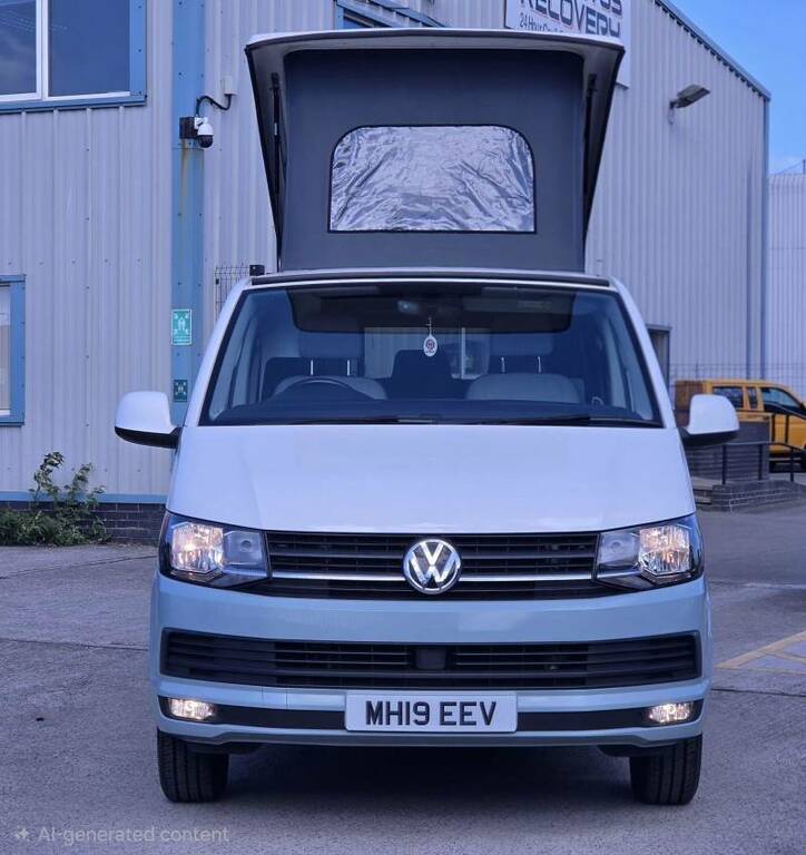 Volkswagen Transporter 2.0 Tdi Bmt 102 Highline Van Euro 6 White #2