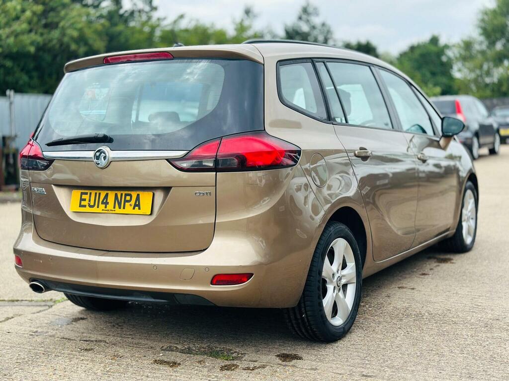 Vauxhall Zafira Tourer Mpv 2.0 Cdti Exclusiv Euro 5 201414 Brown #4