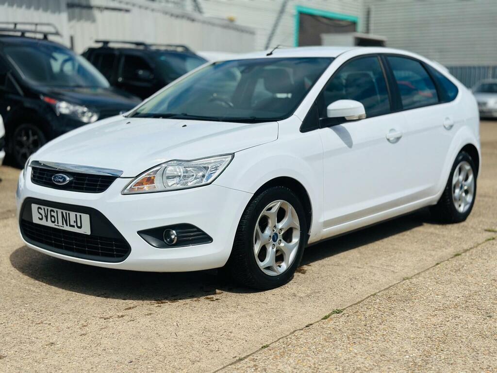 Ford Focus Hatchback 1.6 Tdci Dpf Sport 201161 White #2