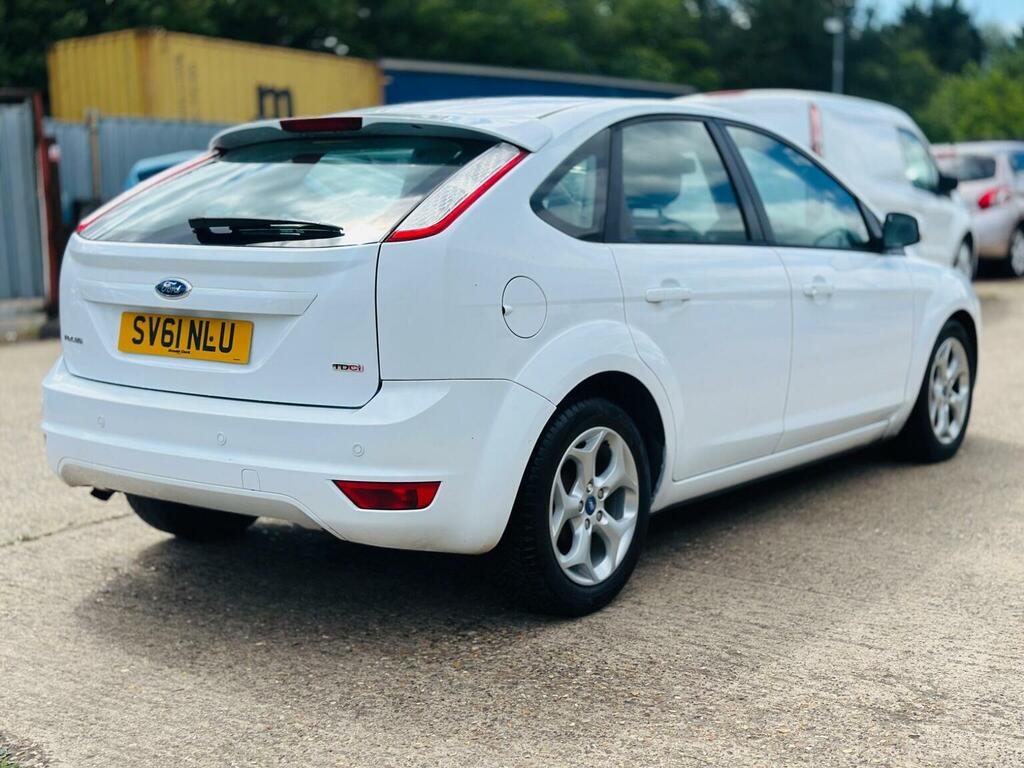 Ford Focus Hatchback 1.6 Tdci Dpf Sport 201161 White #4