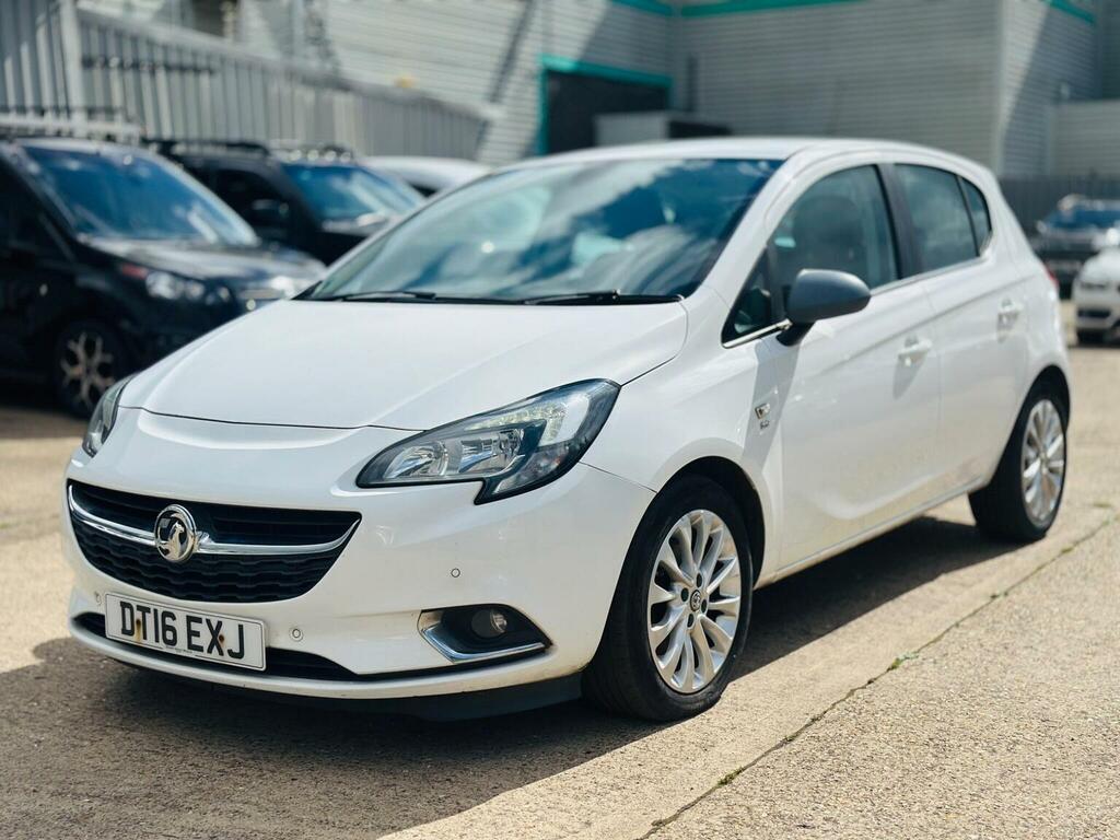 Vauxhall Corsa Hatchback 1.0I Turbo Ecoflex Se Euro 6 Ss DT16EXJ White #2