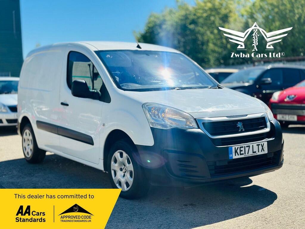 Peugeot Partner Panel Van 1.6 Bluehdi 854 Professional L1 201 White