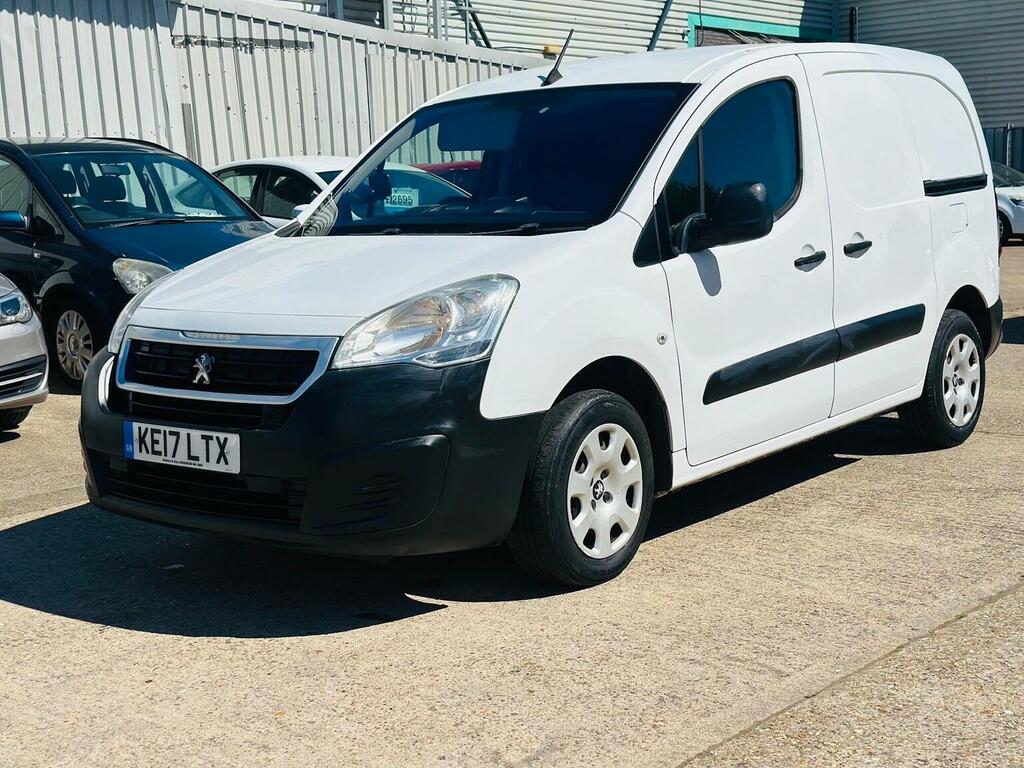 Peugeot Partner Panel Van 1.6 Bluehdi 854 Professional L1 201 White #2