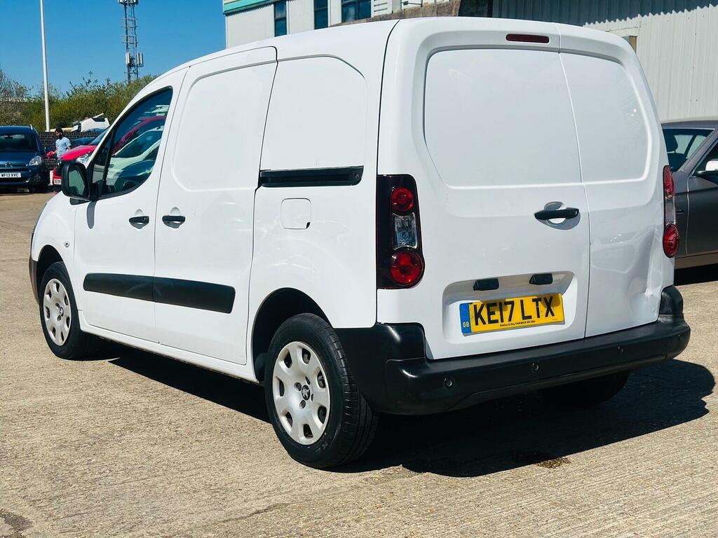 Peugeot Partner Panel Van 1.6 Bluehdi 854 Professional L1 201 White #3