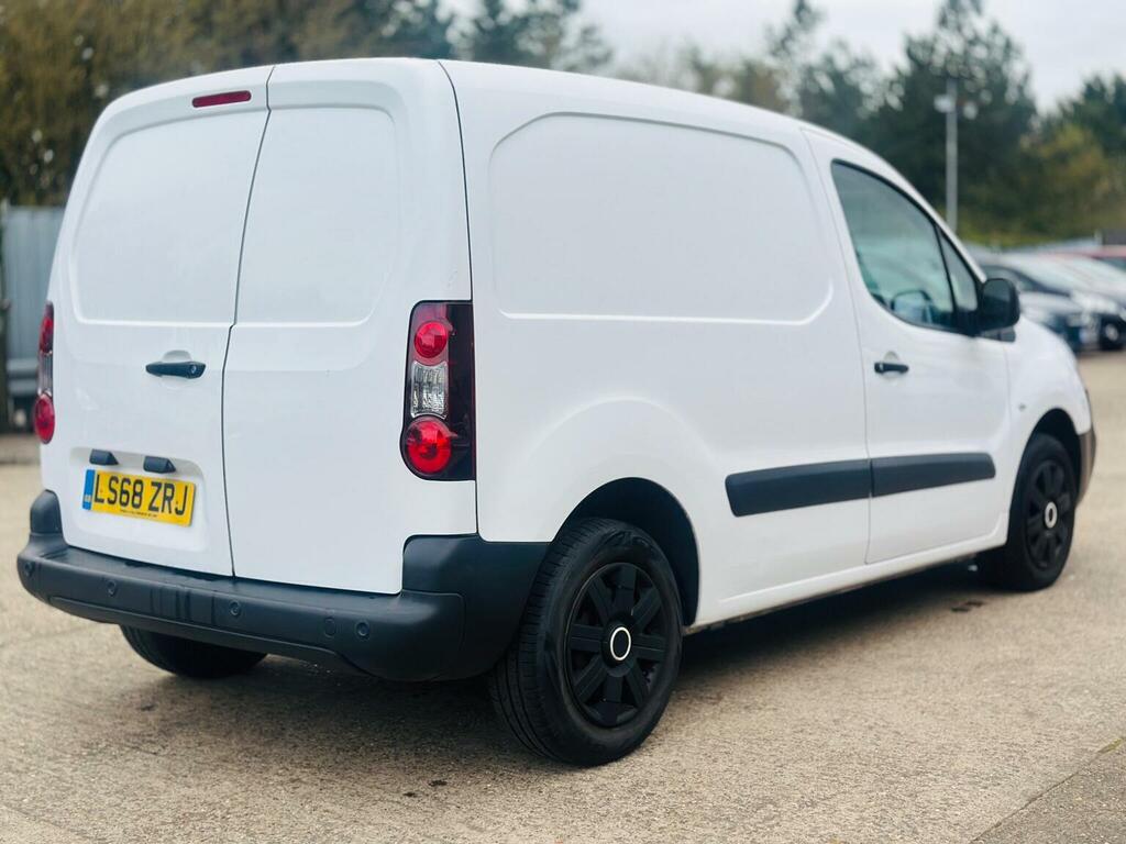 Peugeot Partner Panel Van 1.6 Bluehdi 855 Professional L1 Stop White #4
