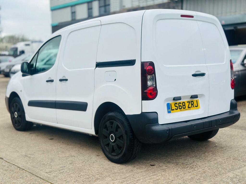 Peugeot Partner Panel Van 1.6 Bluehdi 855 Professional L1 Stop White #3