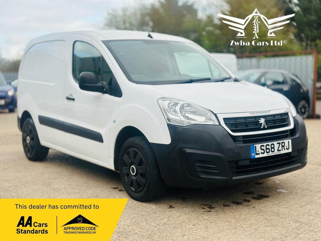 Peugeot Partner Panel Van 1.6 Bluehdi 855 Professional L1 Stop White