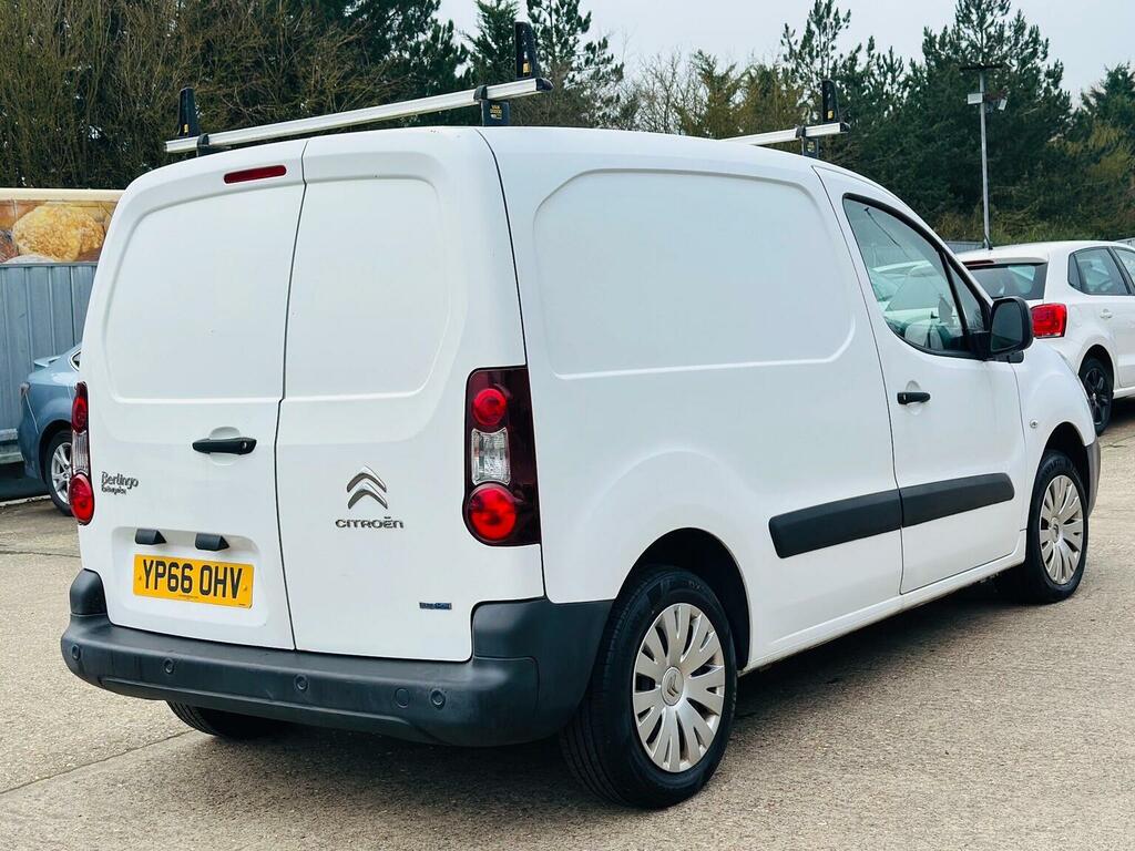 Citroen Berlingo Panel Van 1.6 Bluehdi 625 Enterprise L1 2016 White #4