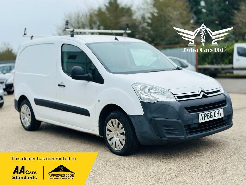 Citroen Berlingo Panel Van 1.6 Bluehdi 625 Enterprise L1 2016 White