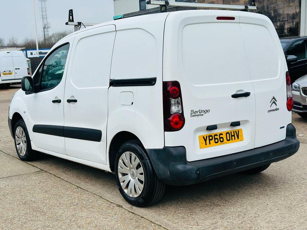 Citroen Berlingo Panel Van 1.6 Bluehdi 625 Enterprise L1 2016 White #3