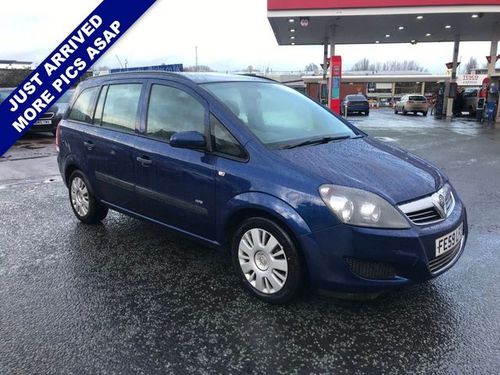 Used 09 Vauxhall Zafira Kn59huy 1 9 Exclusiv Cdti 5d On Finance In Crewe 50 Per Month No Deposit