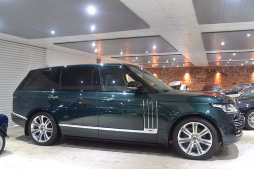 Compare Land Rover Range Rover Sdv8 Lwb  Green