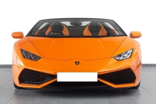 Compare Lamborghini Huracan 5.2 Lp 610-4 Spyder  Orange