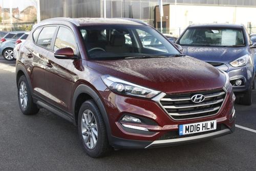 Used Hyundai TUCSON 1.7 CRDI BLUE DRIVE SE NAV 5DR 2WD on 