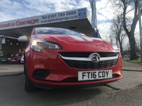 Compare Vauxhall Corsa Sting Ecoflex FT16CDY Red