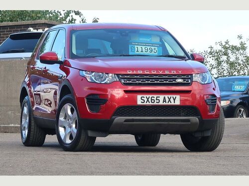 Compare Land Rover Discovery Sport Td4 Se SX65AXY Red