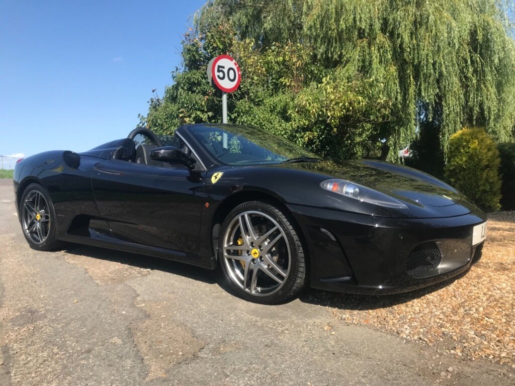 Compare Ferrari F430 Convertible F1 LJ07EYZ Black