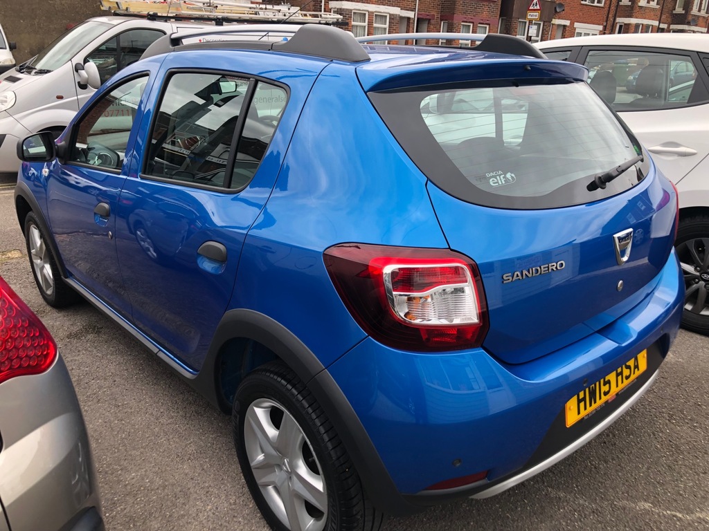Used 2015 Dacia Sandero Stepway STEPWAY 1.5 DCI AMBIANCE EURO 6 (S/S) on Finance in Ashton Under Used 2015 Dacia Sandero Stepway STEPWAY 1.5 DCI AMBIANCE EURO 6 (S/S) on Finance in Ashton Under