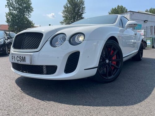 Compare Bentley Continental Supersports FJ10VVG White