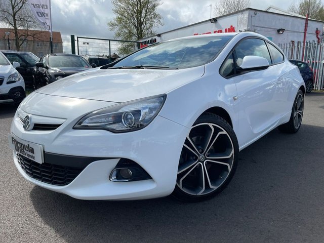 Compare Vauxhall Astra GTC 1.4 Limited Edition Ss 118 Bhp PK65OCO White