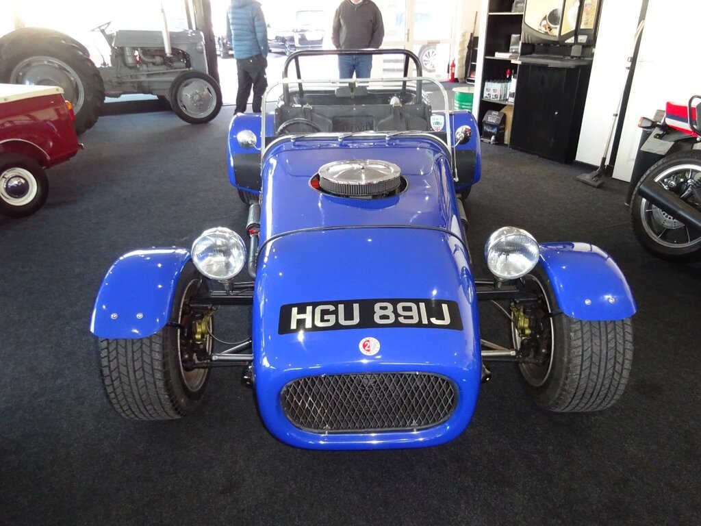Compare Caterham Super Seven Sports Formula 27 1970 HGU891J Blue