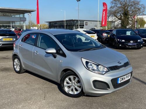 Used 14 Kia Rio Gm14pvp 1 25 Vr7 5dr On Finance In Approved Used Car Centre At Jcb Honda Ashford 90 Per Month No Deposit