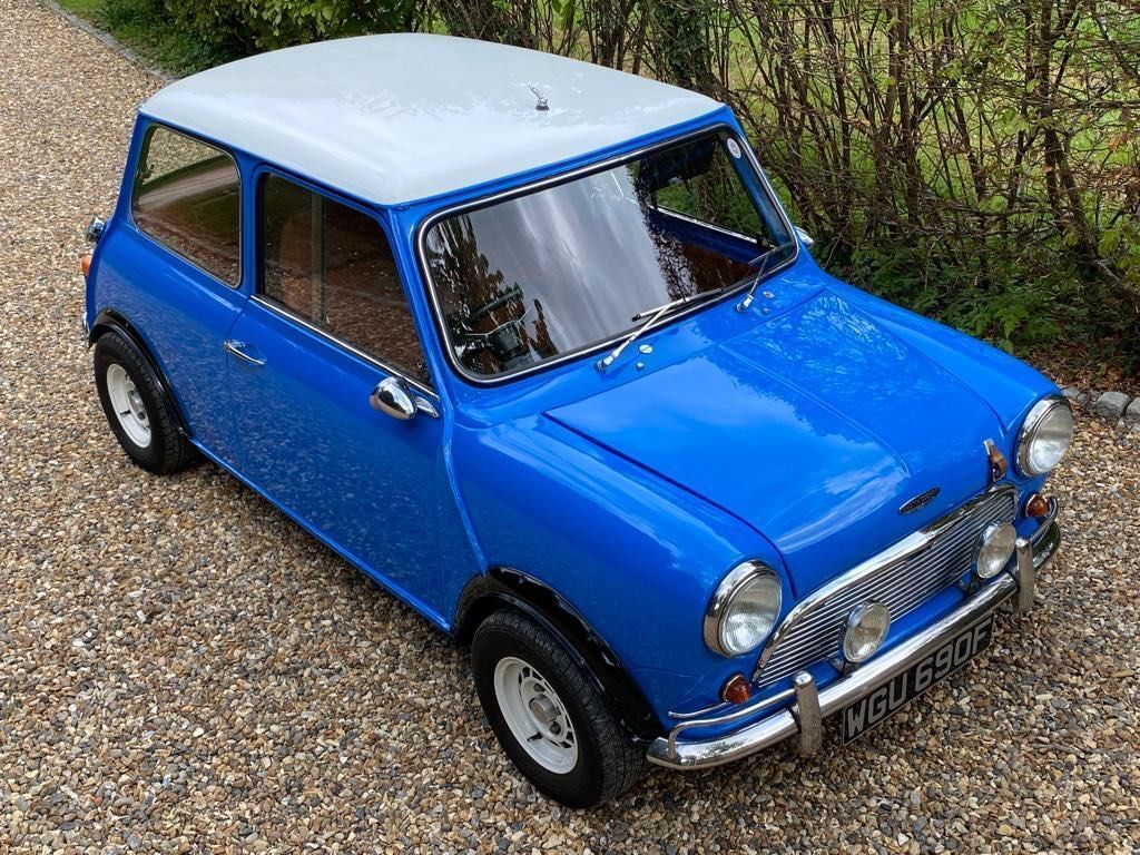 Morris MINI Petrol Blue #1