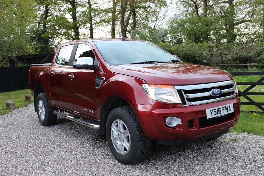 Compare Ford Ranger Limited 4X4 Dcb Tdci YS16FNA Red