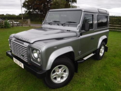 Compare Land Rover Defender 90 Td Xs Station Wagon OU13ZPD Grey