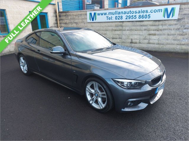Compare BMW 4 Series 2.0 420D M Sport 188 Bhp HT19OUF Grey