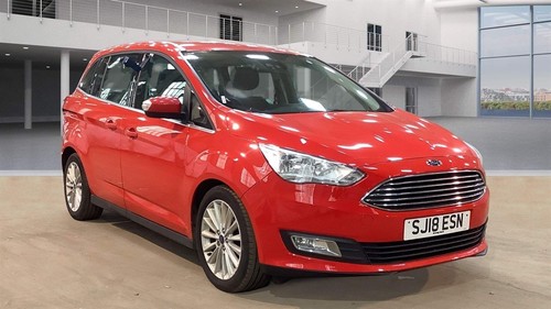 Used 18 Ford Grand C Max Sj18esn Titanium S S On Finance In Aldridge 174 Per Month No Deposit