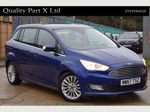 Used 18 Ford Grand C Max Mw67tsz Titanium On Finance In Stevenage 181 Per Month No Deposit