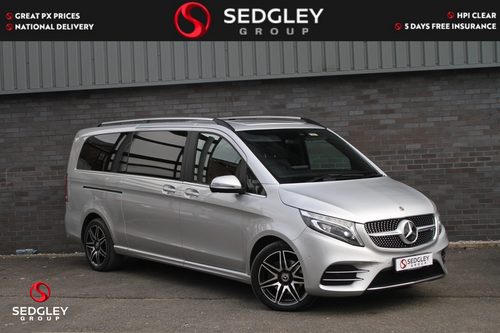 Used 18 Mercedes Benz V Class 2 2 V250d Amg Line G Tronic Xlwb Eu6 S S 5dr 8 On Finance In Manchester 477 Per Month No Deposit