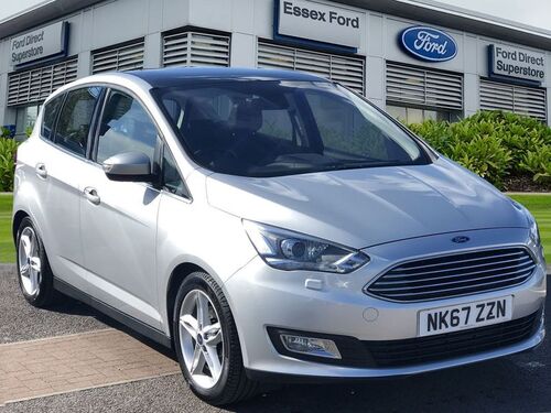 Used 17 Ford C Max Nk67zzn 2 0 Tdci Titanium X Navigation 5dr On Finance In Ford Rayleigh 2 Per Month No Deposit