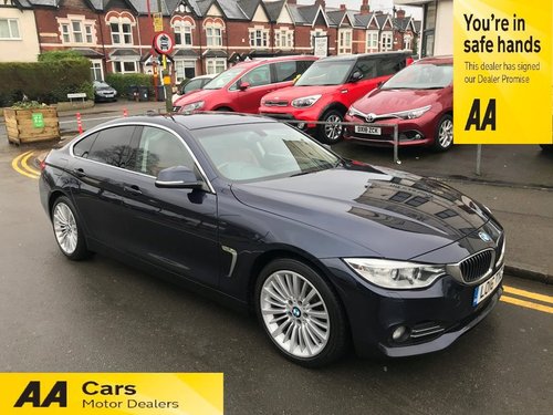 Compare BMW 4 Series 420D Luxury Gran Coupe LO16TYZ Blue