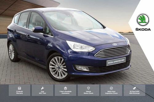 Used 18 Ford C Max Sn18wfj 1 0t 125ps Titanium Ecoboost S S Mpv On Finance In Stirling 179 Per Month No Deposit