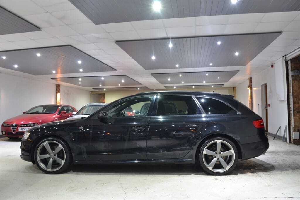 Compare Audi A4 Avant Tdi Quattro S Line Black Edition BO55LAF Black