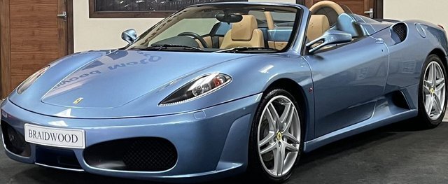 Compare Ferrari 430 F1 SN06EGJ Blue