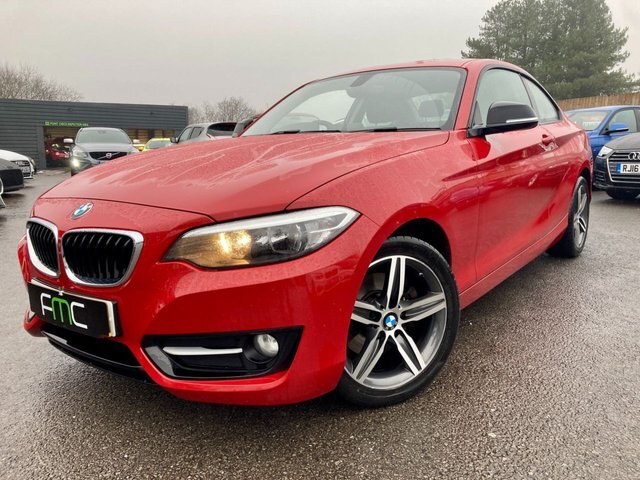 Compare BMW 2 Series 220D Sport SH15SXD Red