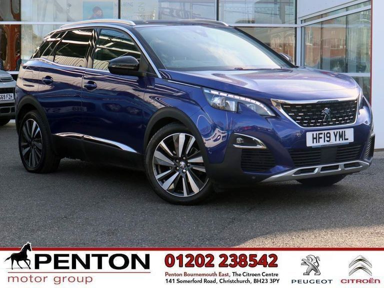 Used 2019 Peugeot 3008 S2umf 1 2 Puretech Gt Line Premium S S 5dr Petrol On Finance In Bournemouth 582 Per Month No Deposit