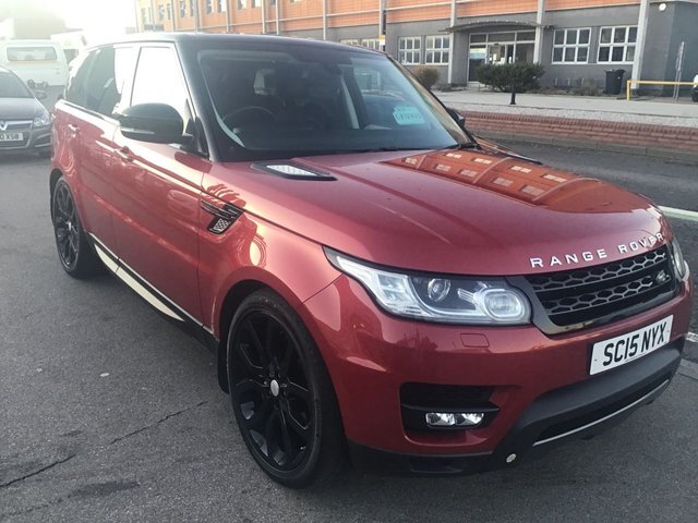 Compare Land Rover Range Rover Sport 3.0 Sdv6 Hse Dynamic 306 Bhp 6 Months Warr SC15NYX Red