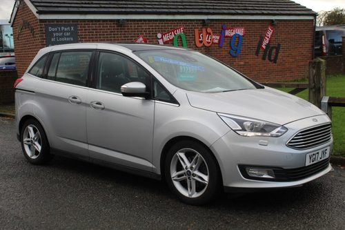 Used 17 Ford Grand C Max Grand Titanium X Tdci 7 Seater On Finance In Northallerton 238 Per Month No Deposit