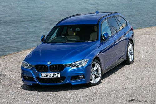 Compare BMW 3 Series 320D M Sport Touring LC62JKF Blue
