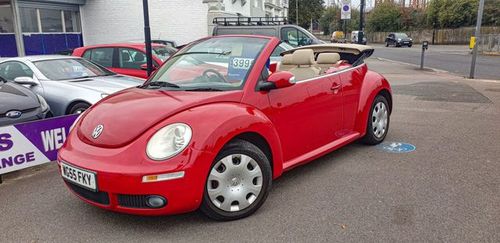 Compare Volkswagen Beetle Tdi 105Bhp WG55FKY Red