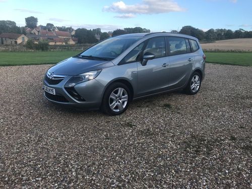 Used 14 Vauxhall Zafira Ej63kye Exclusiv On Finance In York 107 Per Month No Deposit
