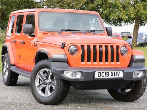 Used Jeep Wrangler 2 2 Multijet Ii Sahara Auto 4wd S S 4dr On