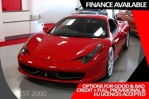 Compare Ferrari 458 4.5 Italia Seq  Red